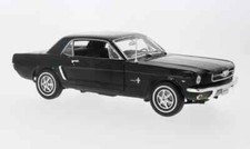 Welly ford mustang coupè nero - mustang,
