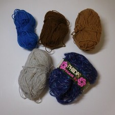 5 Matasse Bobine Fil Lana