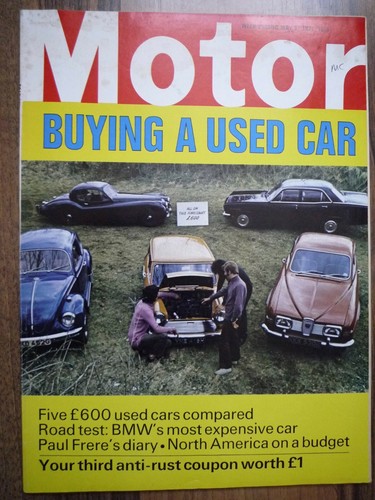 1971 motor may - bmw, cs