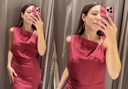 Abito midi zara nuovo - abito,