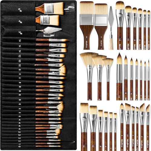 Set pennelli pittura 30 - set,