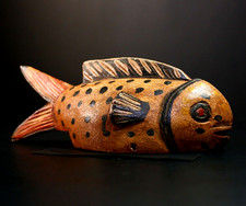 Maschera pesce tribale