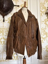 Giubbotto bomber uomo pelle