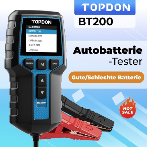 Topdon bt200 tester batteria - topdon,