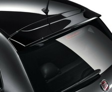 Spoiler Posteriore "SPORT" replica Fiat 500 in ABS nero opaco satinato +Collante