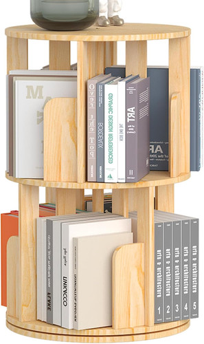 Libreria girevole ripiani - 2,