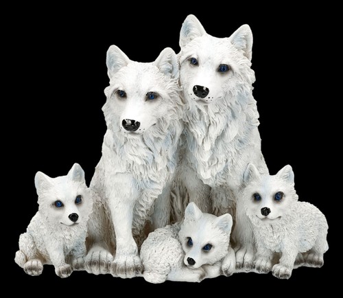 Modellino lupo wolffamilie - -,