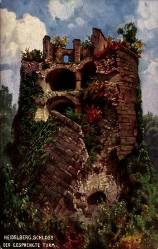 Cartolina heidelberg - heidelberg, am