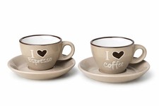 Set 6 Tazzine Caffè I love