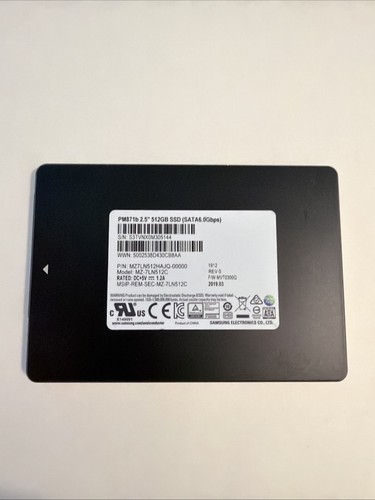 Samsung pm871b 512 ssd 5 - samsung,