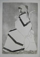 Gravure etching Acquaforte