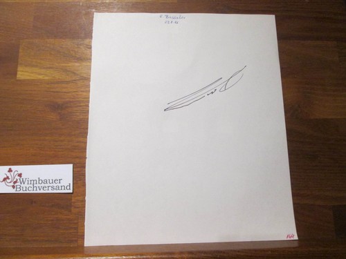 Autografo originale roland - autografo,