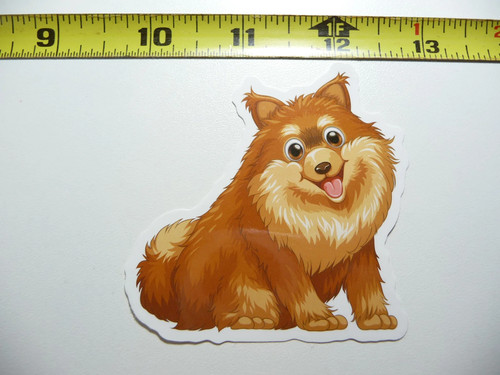 Adesivo piccolo pomerania - piccolo,