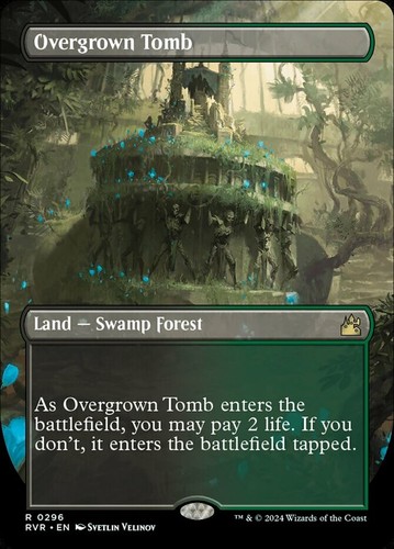 Mtg overgrown tomb - overgrown,