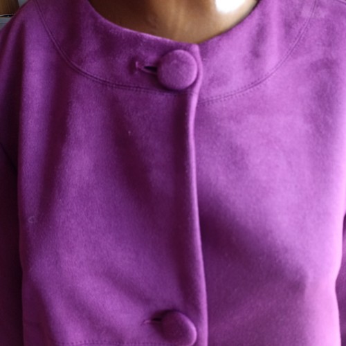 Cappotto donna scamosciato - cappotto,