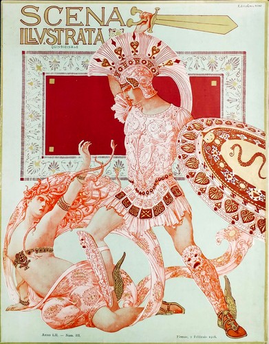 Poster vintage scena - poster,
