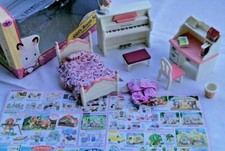 ORIGINAL. SYLVANIAN FAMILIES. GIRL'S ROOM SET. N.2953. USATO OTTIME CONDIZIONI