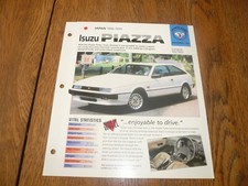 1988 Isuzu Piazza Turbo UNIQUE