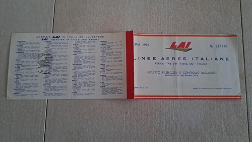 Lai linee aeree - aeree, italiane