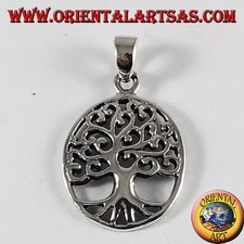 ciondolo d'argento, albero