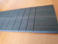 Tastiera in ebano scanalata