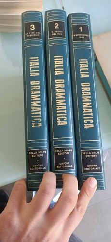 Italia drammatica storia del - storia,