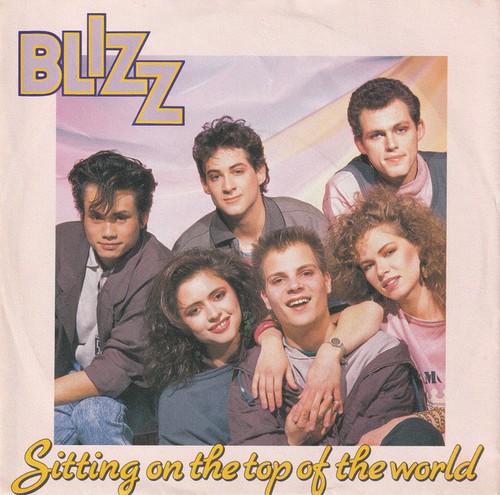 Blizz sitting top of - of, the