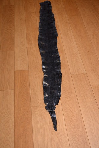 Vera pelle serpente pitone - pelle,