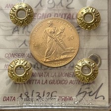 Moneta oro regno italia - regno, d'italia