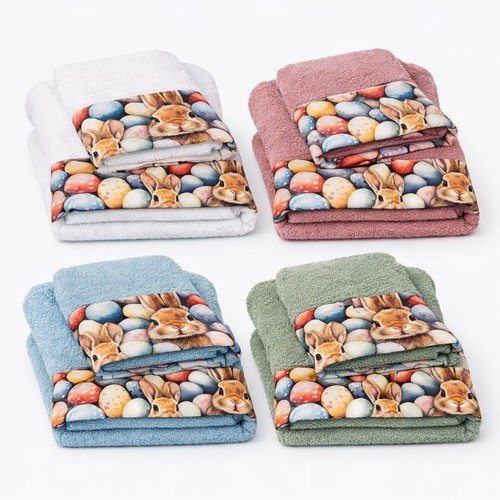 Asciugamani bagno pasquali set - asciugamani,