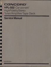 CONCORD HPL-502 SINTONIZZATORE