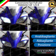 KIT FARO LED YAMAHA YZF 125 R ANABBAGLIANTE ABBAGLIANTE H7 POSIZIONE T10 6000K