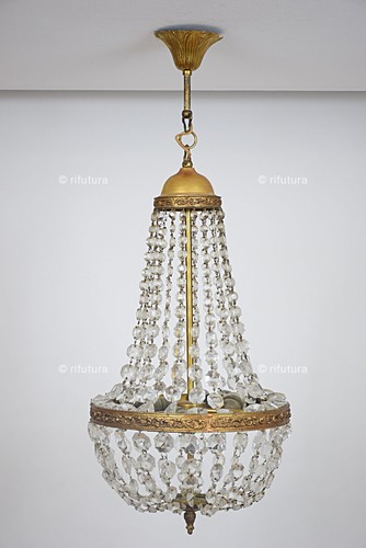 Lampadario stile impero gemme - lampadario,