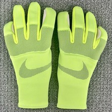 Size 9 - Nike Dynamic Fit Goalkeeper Gloves Volt Black Soccer Goalie HQ0255-702