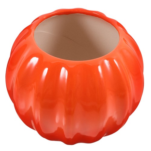 Vaso fiori ceramica zucca - vaso,