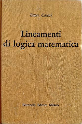 Casari ettore lineamenti di - -,