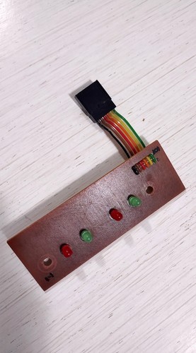 Internal led board - /,