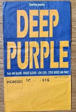Biglietto Concerto Deep Purple Tour 1997