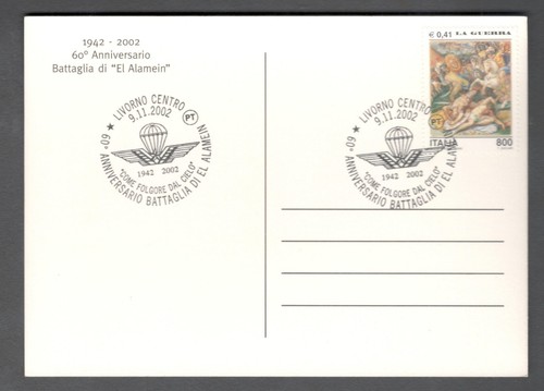 2002 italia annullo - annullo, 60°