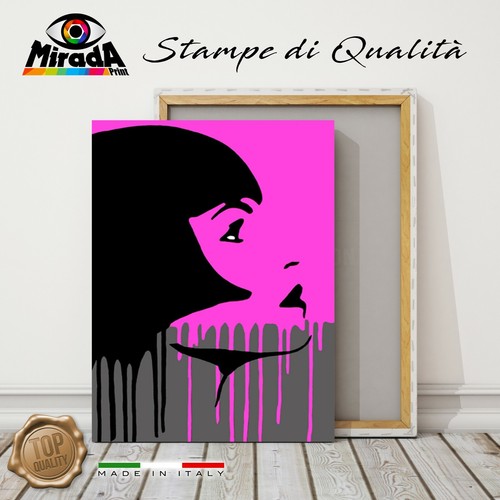 Quadro pop art - art, valentina