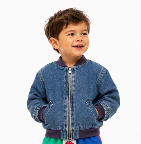 Giacca jeans vintage babyfair - giacca,