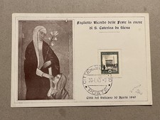 M) Foglietto Vaticano Santa