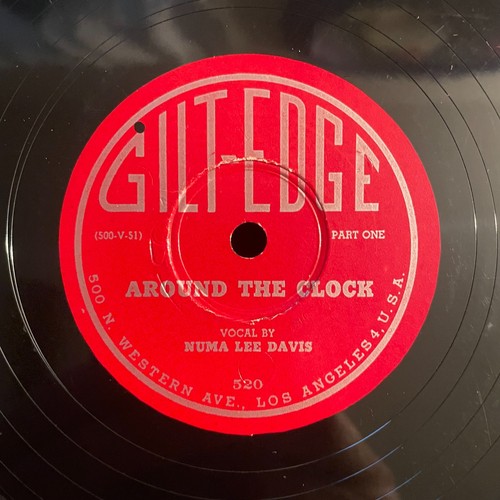 78rpm numa lee davis - lee,
