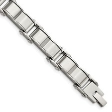 Bracciale acciaio inox - in,