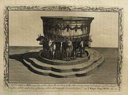 Mer airain religiosa gravure - mer, d