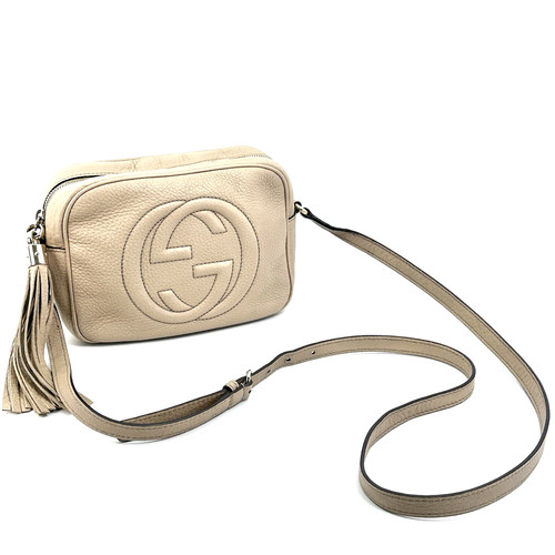 Borsa tracolla gucci soho - a,