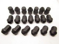 20 bulloni ruota NERI per Fiesta Focus Ecosport Kuga C-Max  ruote cerchi in lega