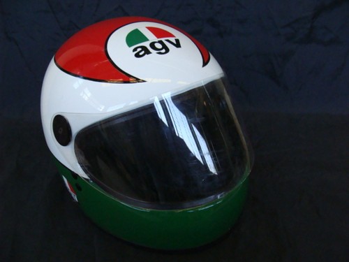 Casco agv moto epoca - gp, 1985