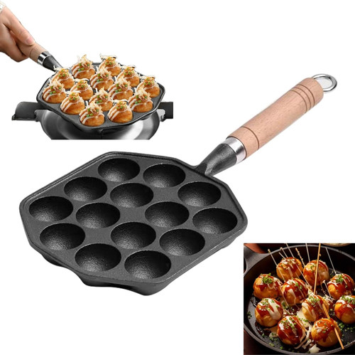 Takoyaki padella ghisa - takoyaki,