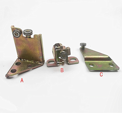 Cab door track - track, pulley